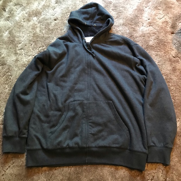 🇺🇸ALS🇺🇸 EUC Dark Gray XXL Hooded Sweatshirt - Picture 12 of 14